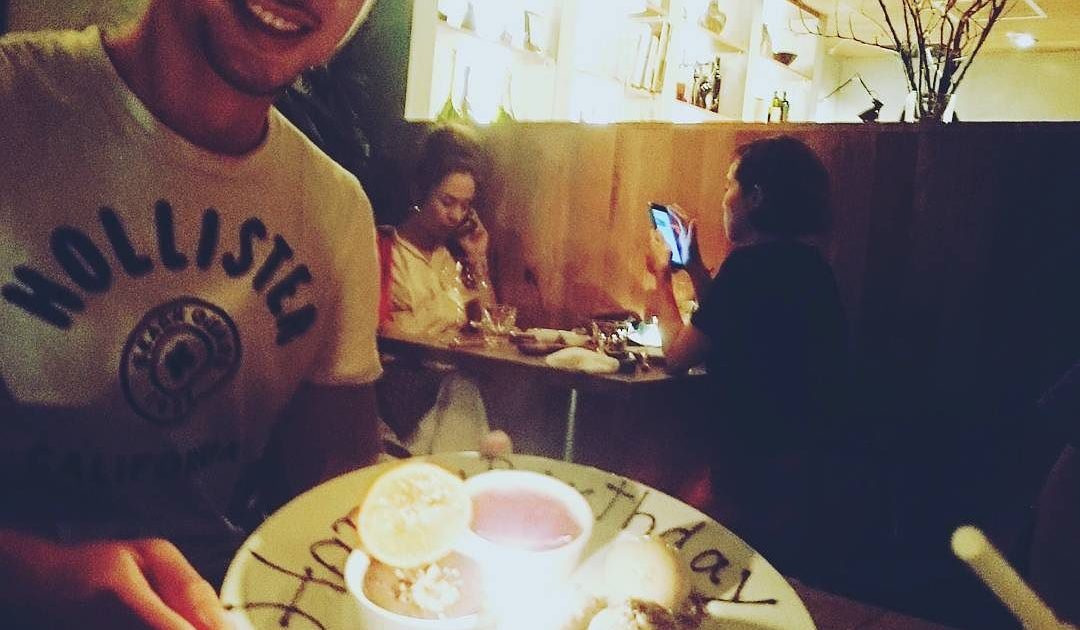 新入社員の歓迎会&誕生日祝い